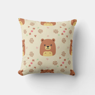 Este es un cojín de almohada para el oso.
