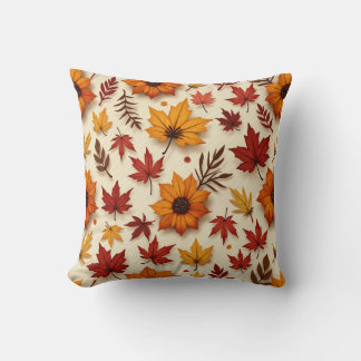 Este es un cojín de almohada para el otoño.