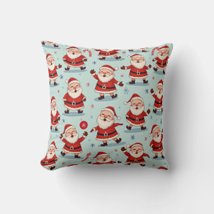 Este es un cojín de almohada para santa.