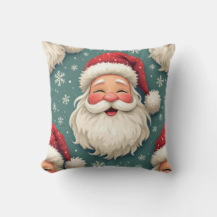 Este es un cojín de almohada para santa.