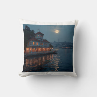 Este es un cojín de almohadas para la vista noctur