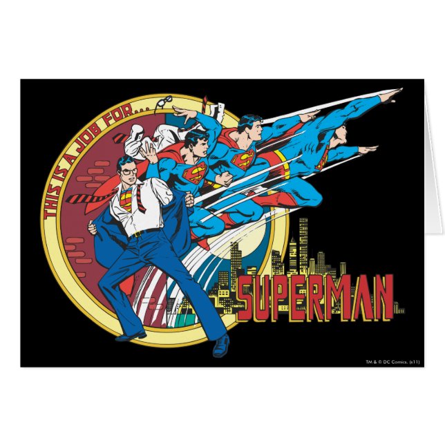 Este es un trabajo para... Superman (Anverso (Horizontal))