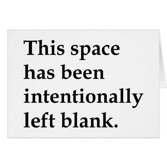 Este espacio en blanco del espacio (Anverso (Horizontal))