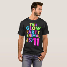 Este juerguista del resplandor es camiseta del