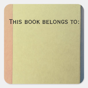 Este libro pertenece a: etiquetas de libros
