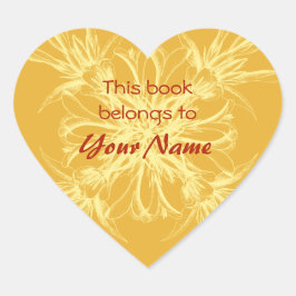 Este Libro Pertenece A Los Pegatinas De Flores