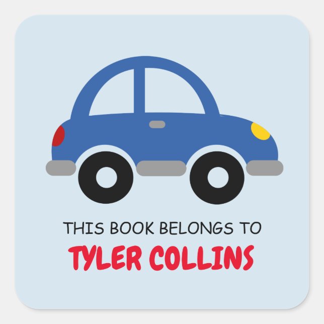 Este libro pertenece a los pegatinas de la etiquet (Anverso)