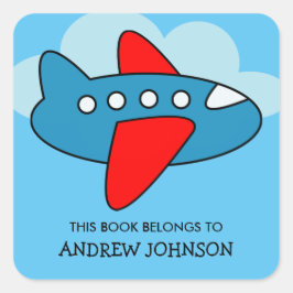 Este libro pertenece a los pegatinas de las placas
