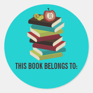 ESTE LIBRO PERTENECE A Pegatinas