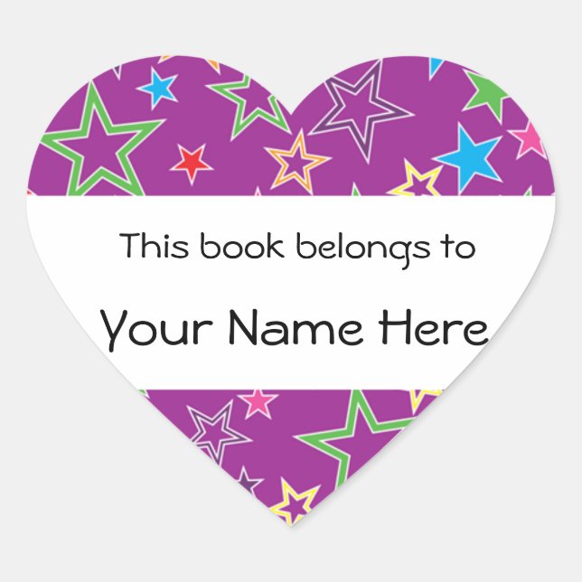 Este Libro Pertenece A Un Pegatina Personalizado (Anverso)