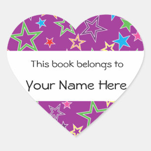 Este Libro Pertenece A Un Pegatina Personalizado