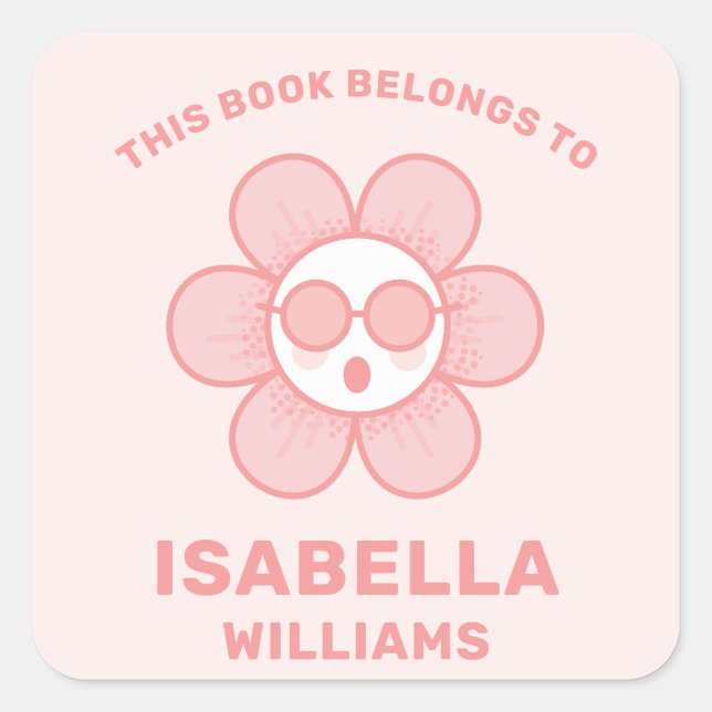 Este Libro Pertenece Al Pegatina De La Plaza De Lo (Anverso)