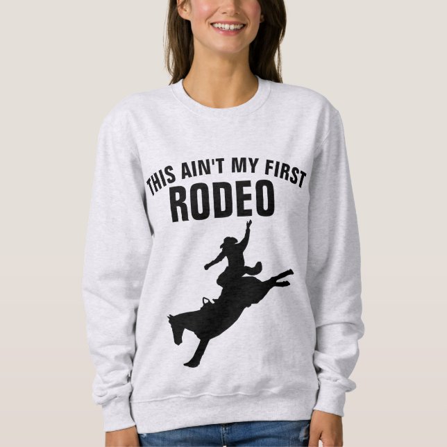 ESTE NO ES MI PRIMER TÉ DE Camisetas RODEO (Anverso)