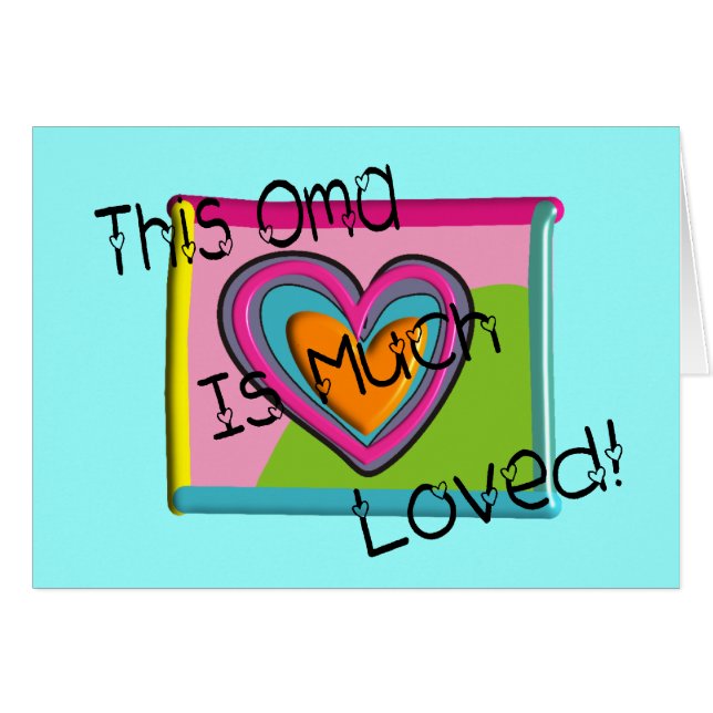 Este OMA AMADO mucho (Anverso (Horizontal))