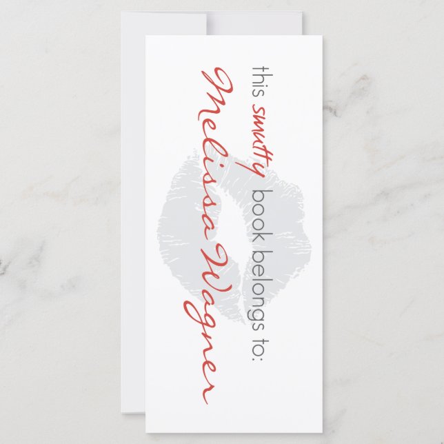 Este pequeño libro pertenece al marcador (Reverso)