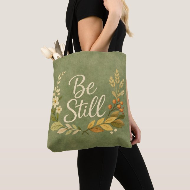 Esté Quieta - Bolsa Totera Floral (Detalle)