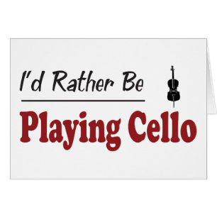 Esté tocando bastante el violoncelo