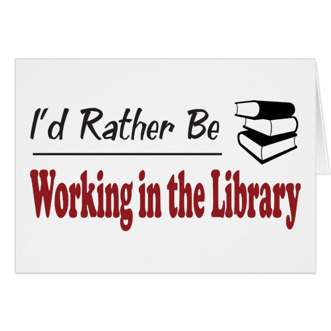 Esté trabajando bastante en la biblioteca (Anverso (Horizontal))