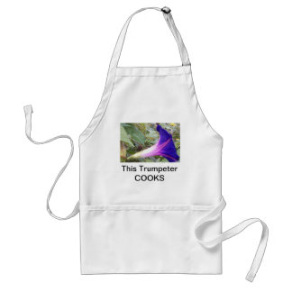 Este trompetista COCINA el delantal