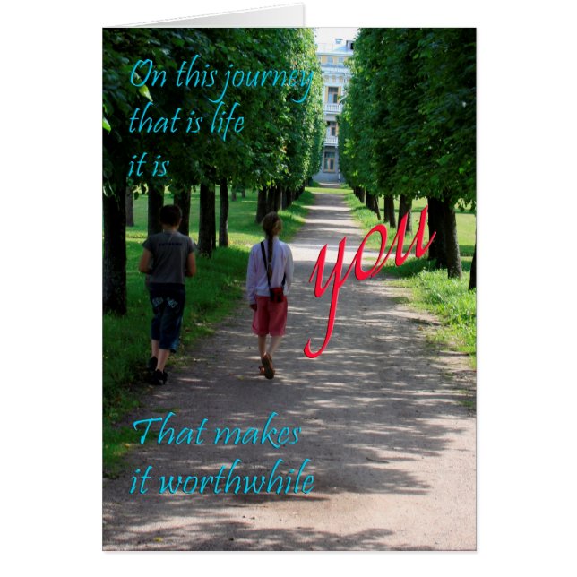 Este viaje es vida (Frente)