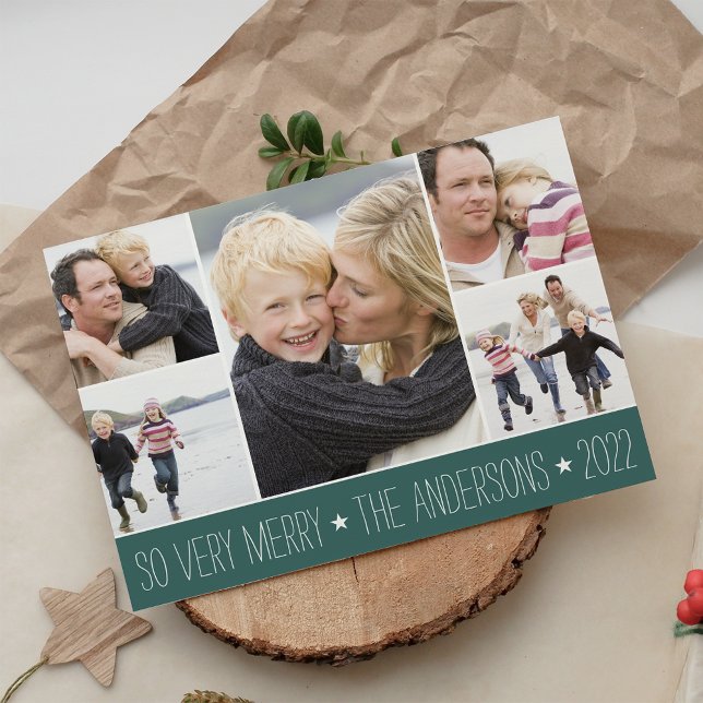 Estelar | Tarjeta de Collage de fotos de vacacione (Subido por el creador)