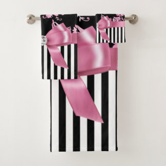 Esténcil rosa de color rosa de vidrio - Pinstripes