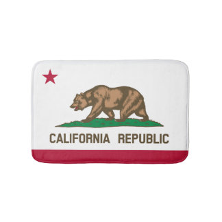 Estera de baño de bandera de California| alfombra 