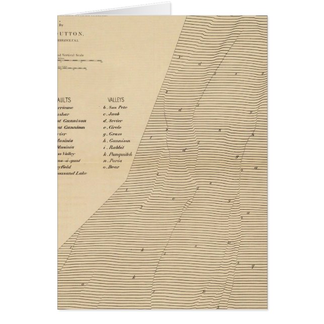 Estereograma de desplazamientos Utah (Frente)