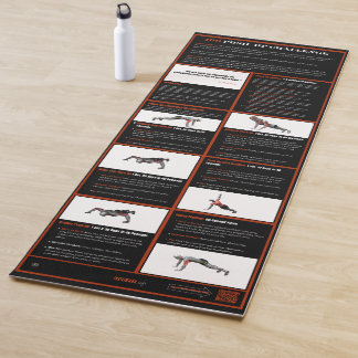 Esterilla De Yoga 100 esteras de yoga en el desafío de empuje