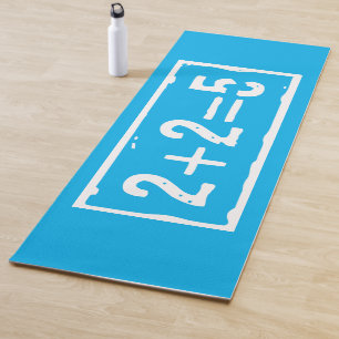 Esterilla De Yoga 2 más 2 es igual a 5