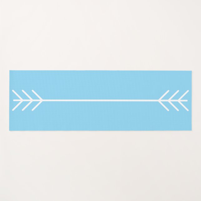 Esterilla De Yoga 2 tonos azul de yoga mate (Anverso (horizontal))