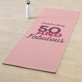 Esterilla De Yoga 50 y fabuloso
