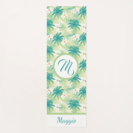 Esterilla De Yoga A Monogrammed Tropical Summer
