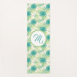 Esterilla De Yoga A Monogrammed Tropical Summer