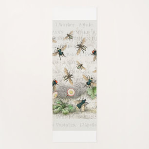 Esterilla De Yoga Abeja Miel Trabajador Reina Abejas Antigüo