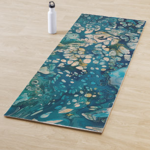 Esterilla De Yoga Abstracción subacuática Fantasía