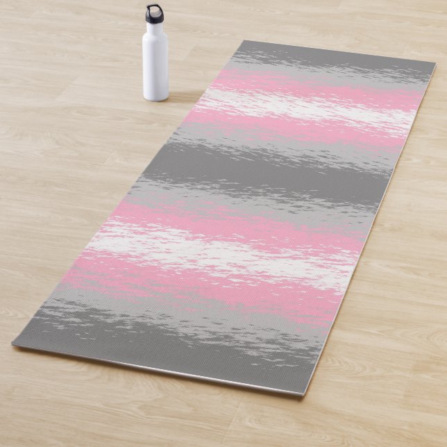 Esterilla De Yoga Abstract Demigirl Pride Flag   (In situ)