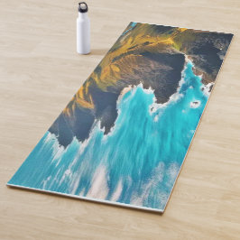 Esterilla De Yoga Acantilados oceánicos: costa salvaje