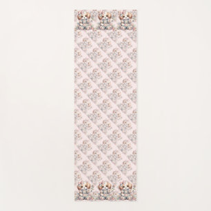 Esterilla De Yoga Acogedor Kawaii Cottagecore Farmcore Puppy Style