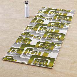 Esterilla De Yoga Activate My Heart Pattern Silver