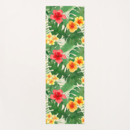 Esterilla De Yoga Acuarela de Luana Color Vivo Tropical Reversible