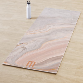 Esterilla De Yoga Acuarela de Swirl líquida