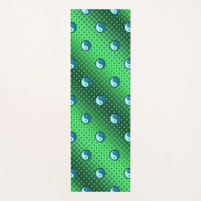 Esterilla De Yoga Acuario y cabra acuática (Anverso)