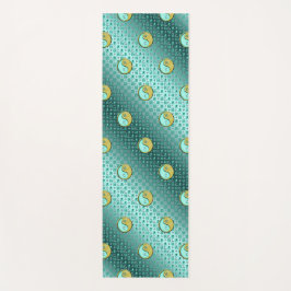 Esterilla De Yoga Acuario y serpiente Metalizado