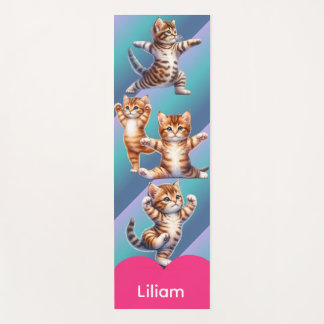 Esterilla De Yoga Adorable Kittens Moves