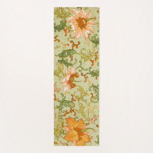 Esterilla De Yoga Adorno Chino Antiguo Jones Flores