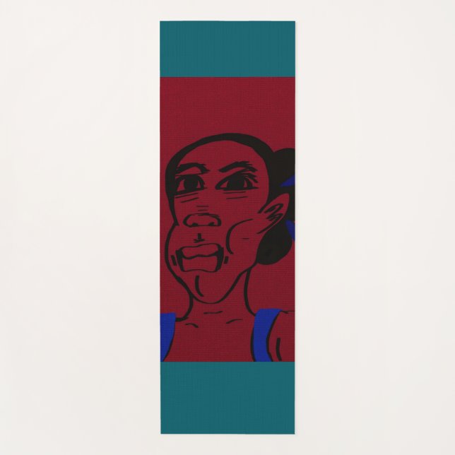 Esterilla De Yoga African Portrait  (Anverso)