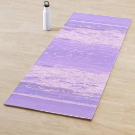 Esterilla De Yoga Agua de las olas púrpura de Ocean Sea Beach