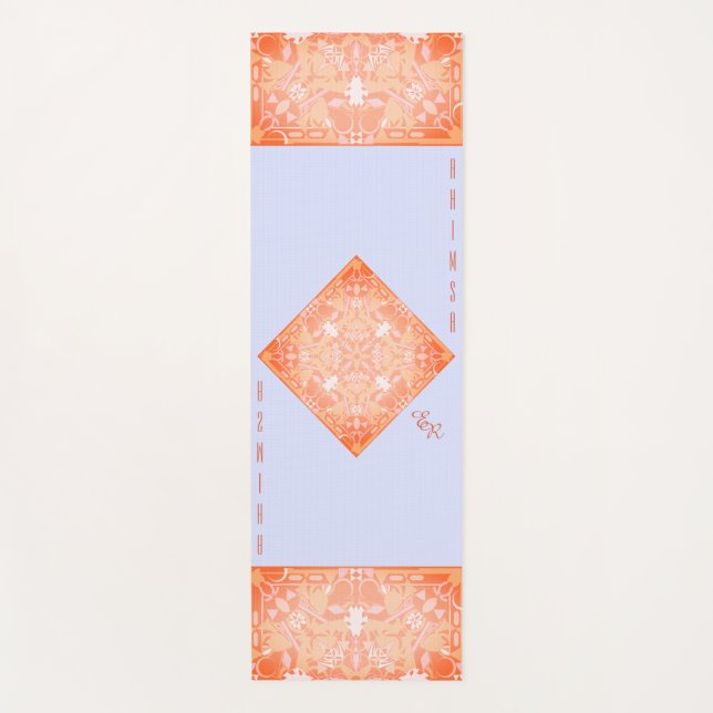 Esterilla De Yoga Ahimsa personalizado (Anverso)