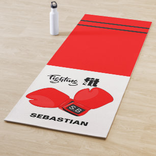 Esterilla De Yoga Ajuste de lucha personalizado Gantes de boxeo Fit